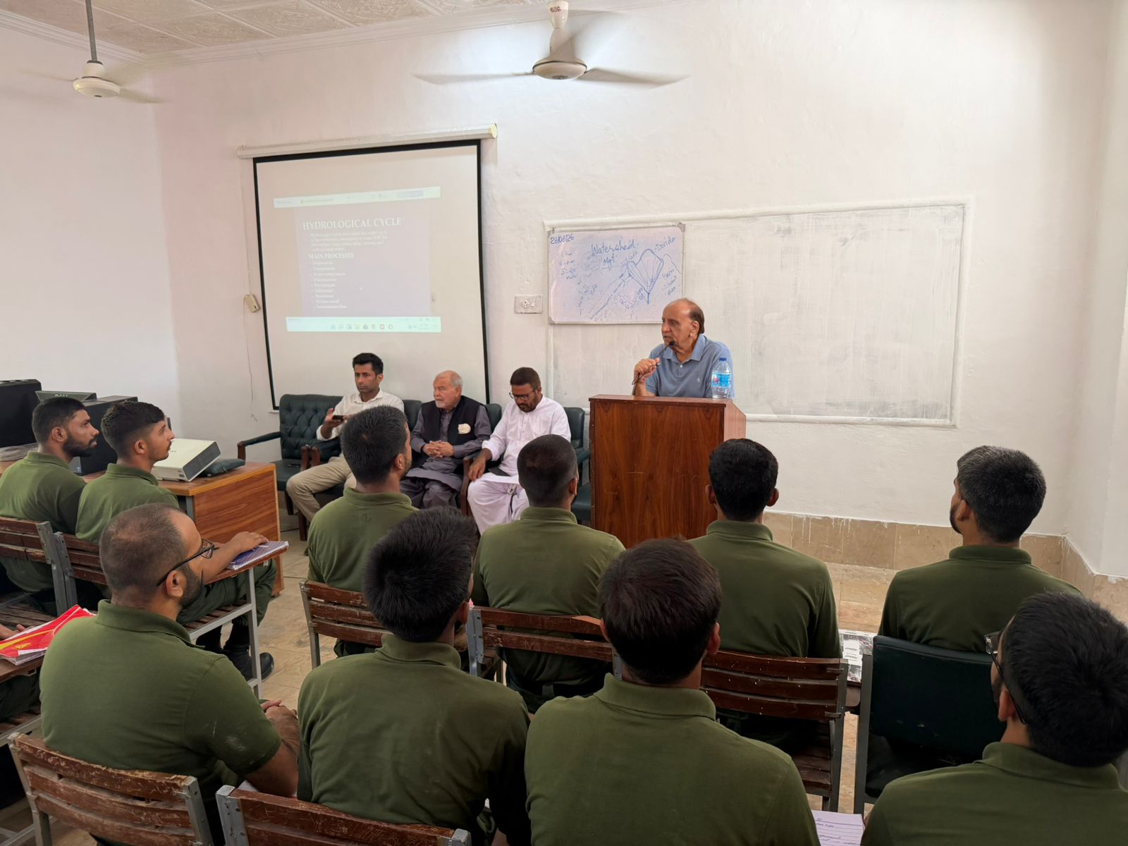 Mr. Ammar Jaffri at Forest Rangers Academy Bahawalpur